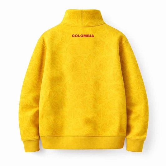 Hoodie Premium Colombia Solar – Edición Textura OFERTA