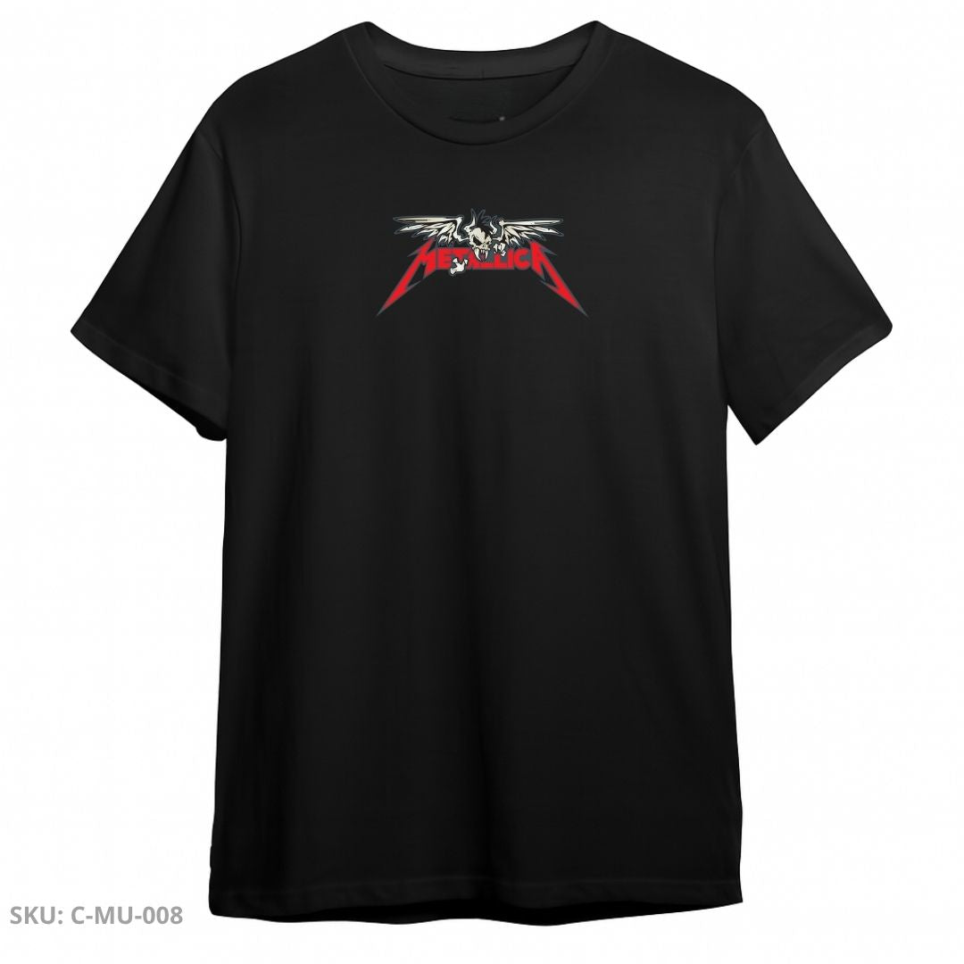 Camiseta Metallica – Skull & Wings Classic