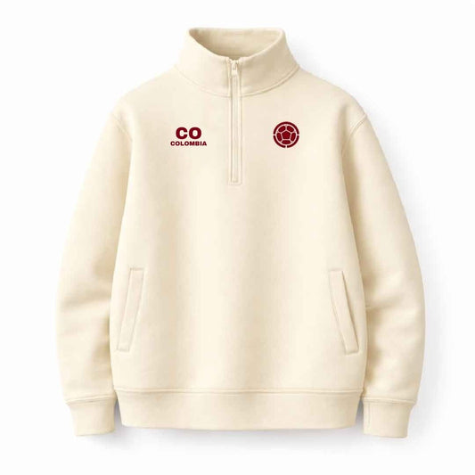Hoodie Premium Arena Classic – Detalle Rojo