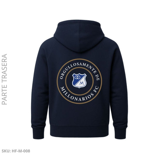 Buzo Azul Embajador – Logo Circular Orgullo