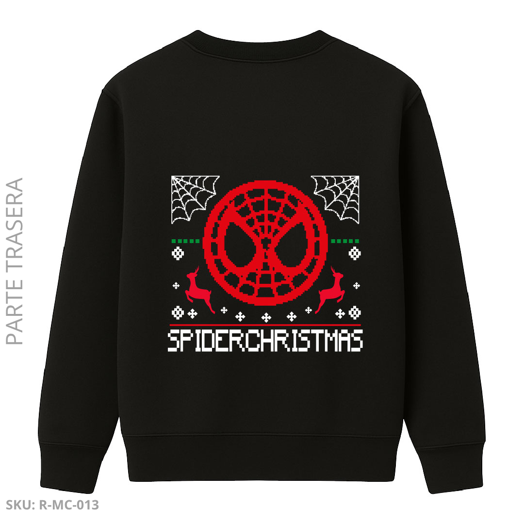 Buzo Cuello Redondo Spider – Araña Festiva