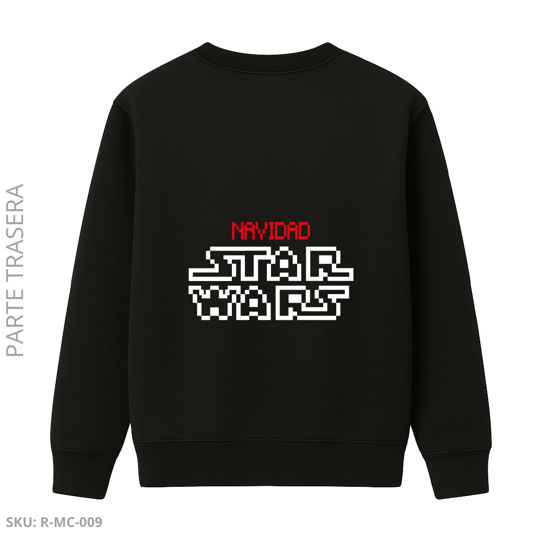 Buzo Cuello Redondo Galaxia Navideña – Star Wars