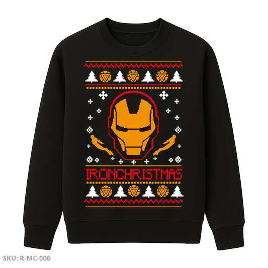 Buzo Cuello Redondo Iron Man – Héroe de Acero