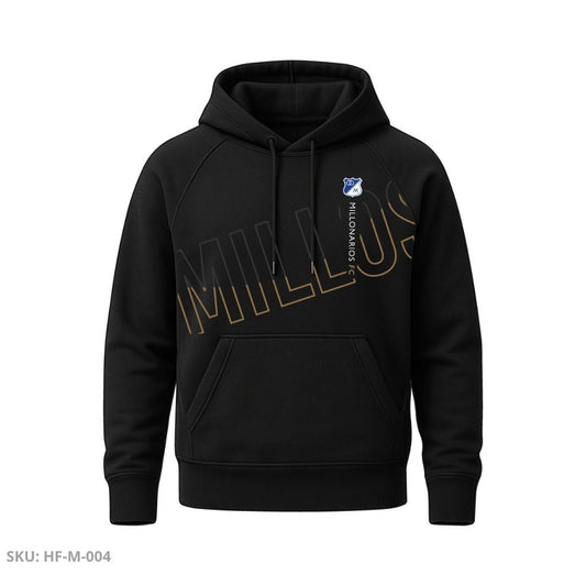 Buzo Negro Embajador – Diagonal Dorado