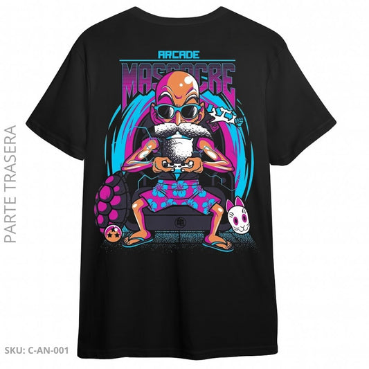 Camiseta Arcade Roshi Gamer