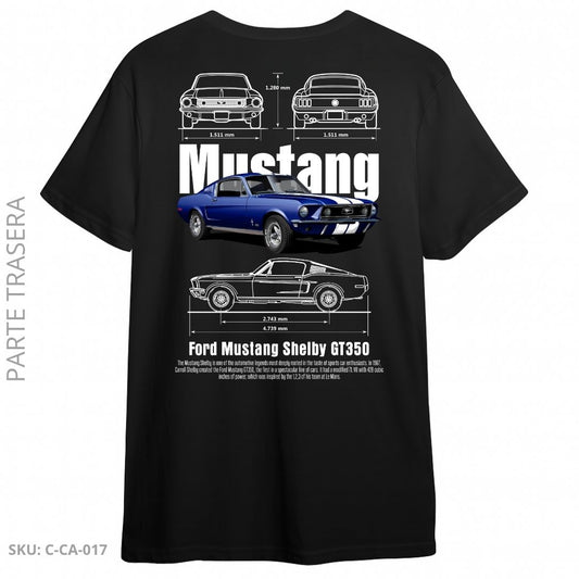 Camiseta Ford Mustang Shelby GT350 Clásica