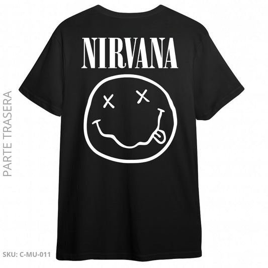 Camiseta Nirvana Smiley Face