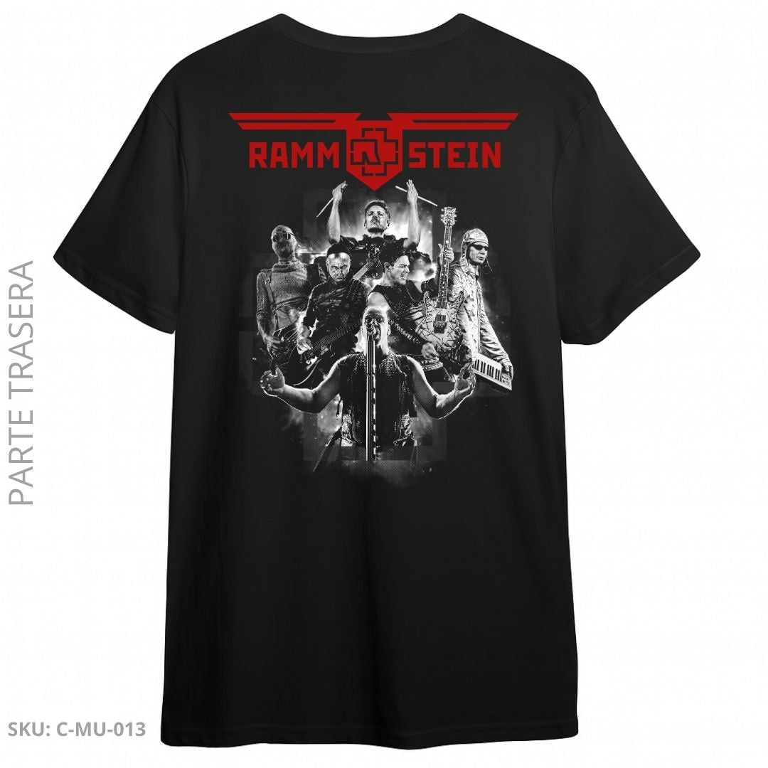 Camiseta Rammstein Concierto Oficial
