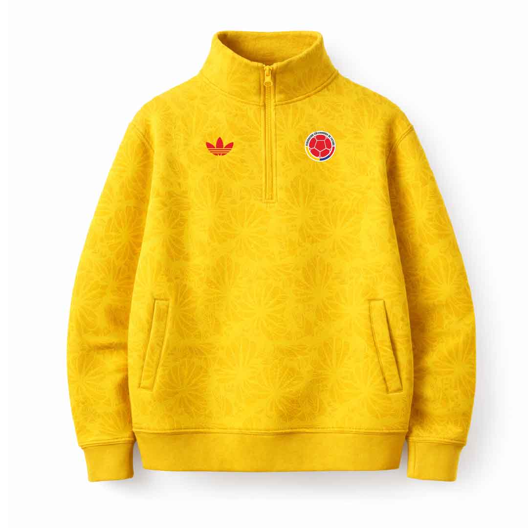 Hoodie Premium Colombia Solar – Edición Textura