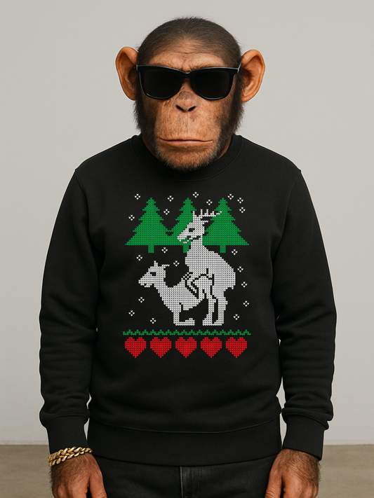 Buzo Cuello Redondo Navidad – Renos Traviesos