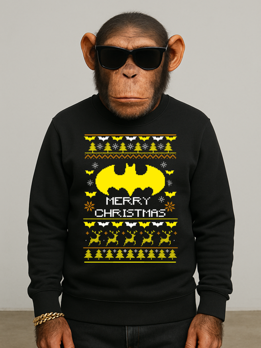 Buzo Cuello Redondo Batman – Murciélago Festivo
